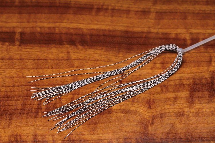 Hareline Fine Grizzly Barred Rubber Legs