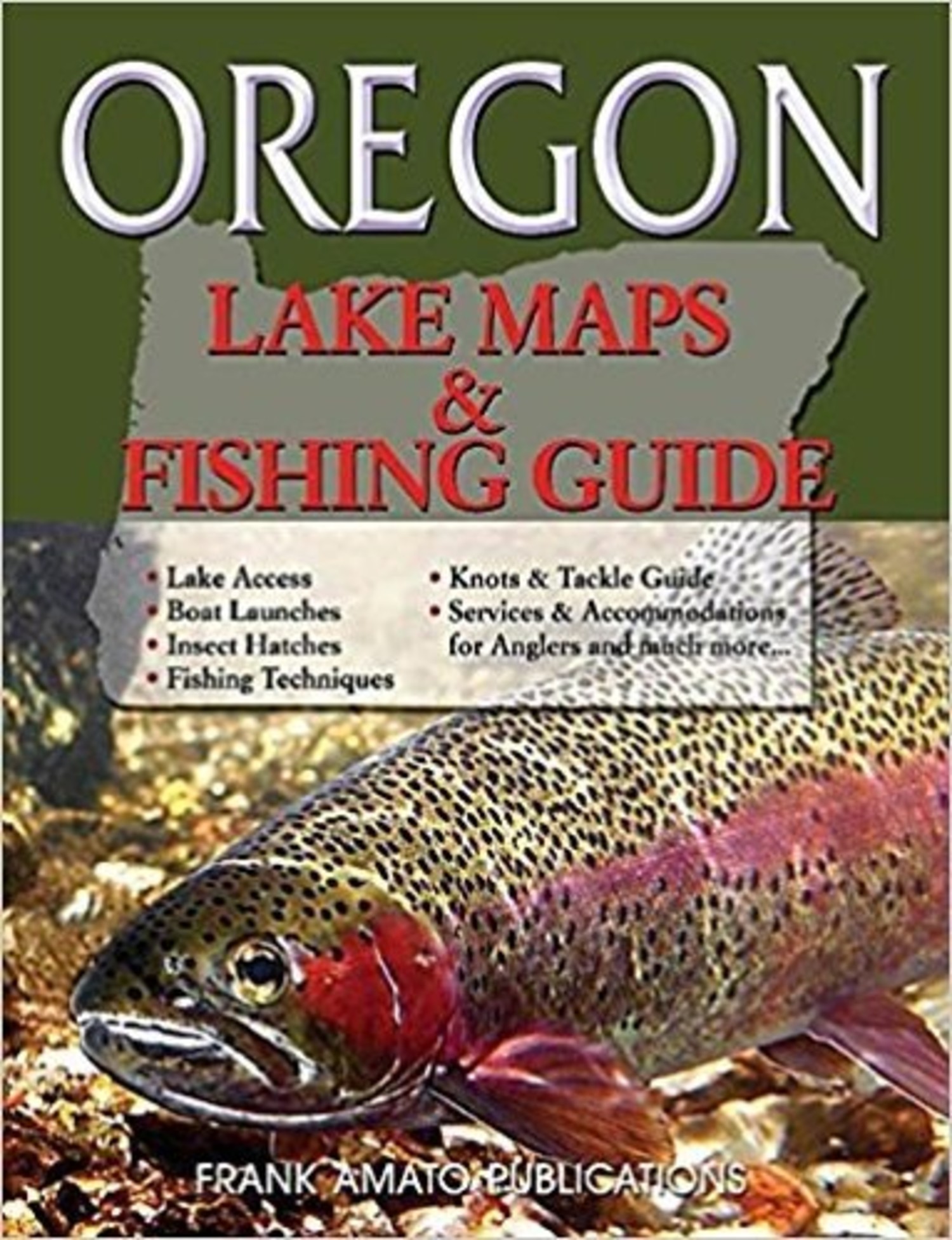 Anglers Books Oregon Lake Maps and Fishing Guide - Royal Treatment