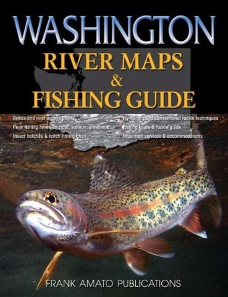 Anglers Books Washington River Maps & Fishing Guide