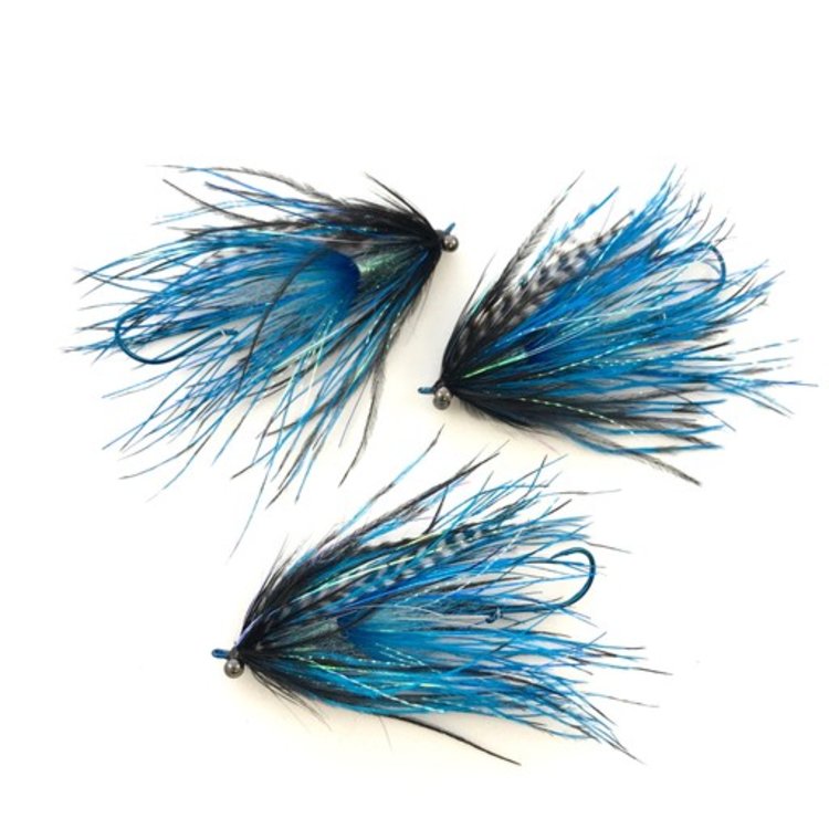 Aqua Flies Stu's Barred Ostrich Intruder