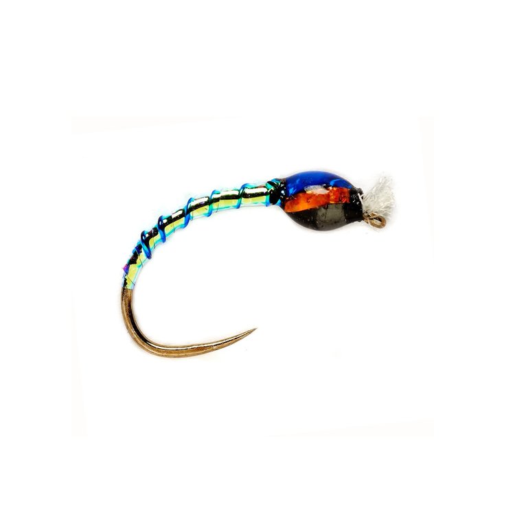 Fulling Mill O.S. Buzzer Opal/Red Bead Head