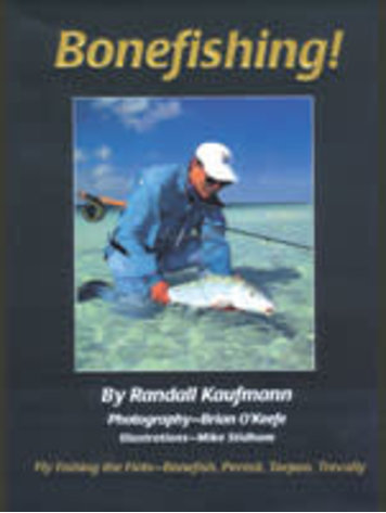 Anglers Books Bonefishing! by Randall Kaufmann