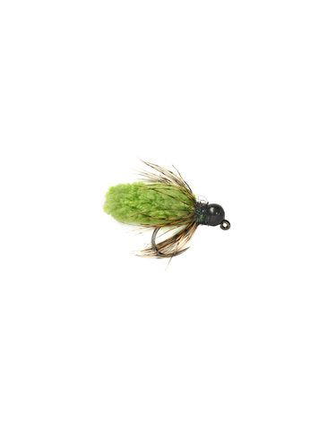 Fulling Mill Mop Fly Chartreuse- Sz 14- 3.8mm