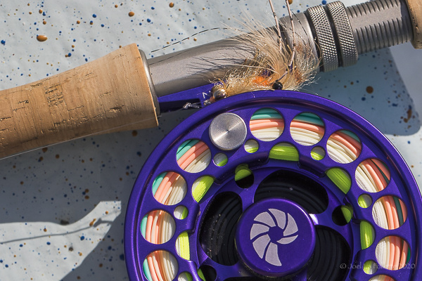 Beautiful purple fly reel!  Fly fishing rods, Fly fishing, Fly fishing gear