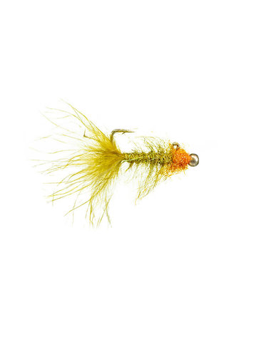 Montana Fly Co Rowley's Balanced Leech Olive Pumpkin Sz 10