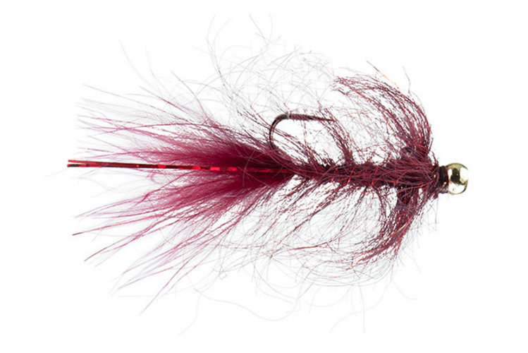 Montana Fly Co Rowley's Balanced Leech Claret 10