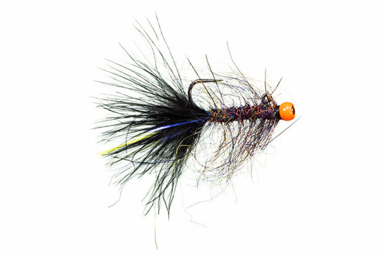 Montana Fly Co Rowley's Balanced Leech Black CBO Sz 10