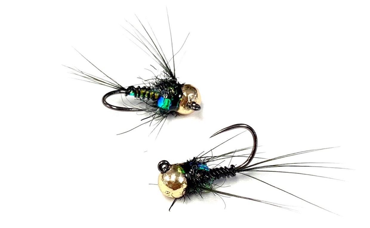 Artificial Caddis Larvae Nymph Flies Winter Fishing Lure Bait UV