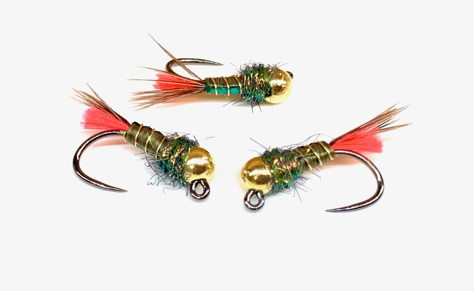 Fly fishing flies NYMPHS JIGS & HARE - Decathlon