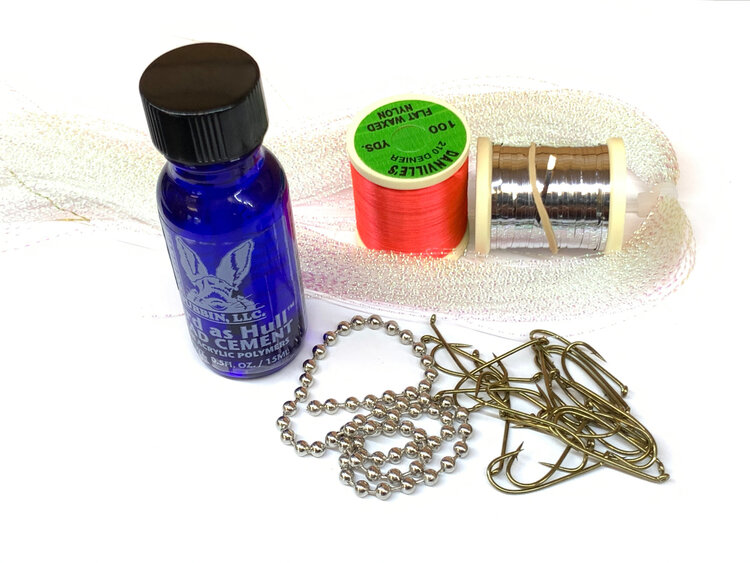 Royal Treatment Silver Bitchen Fly Tying Kit