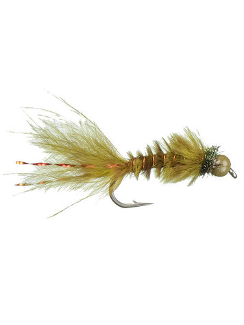 Montana Fly Co Chan’s Barred BMW Olive/Brown Sz 12