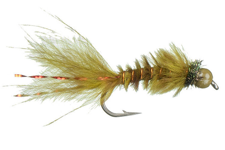 Montana Fly Co Chan’s Barred BMW Olive/Brown Sz 12