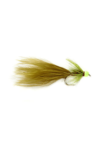 Fulling Mill Hot Head Damsel Chartreuse Sz 10-FM