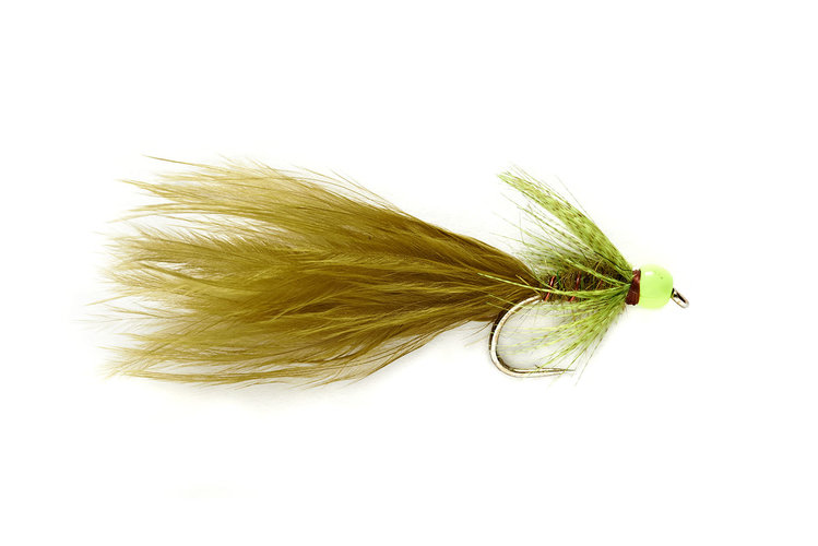 Fulling Mill Hot Head Damsel Chartreuse Sz 10-FM