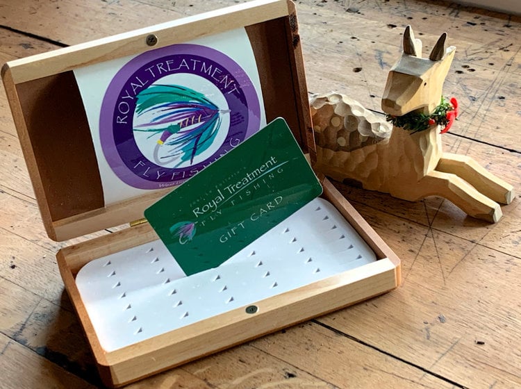 Gift Card Royal Treatment Fly Fishing Gift Card Web Sales