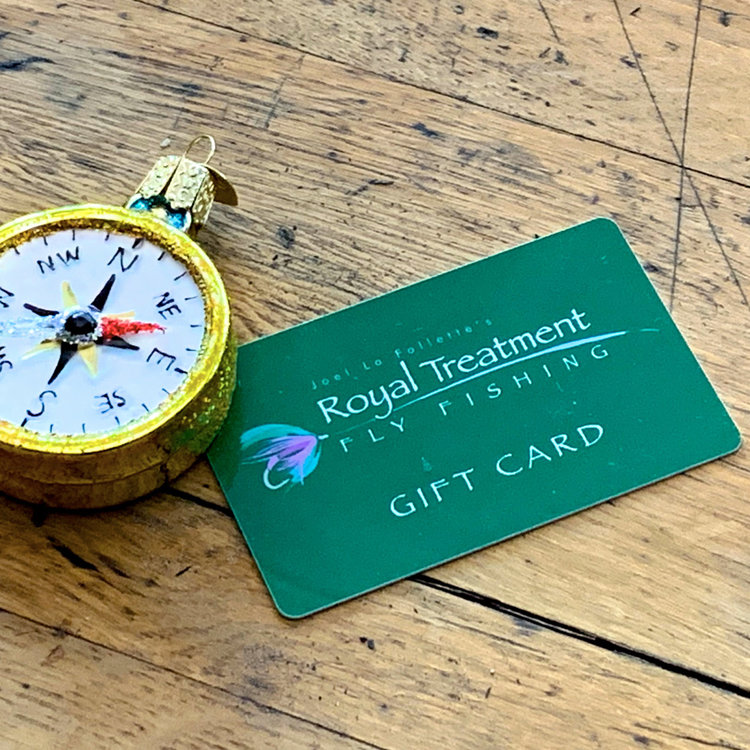 Gift Card Royal Treatment Fly Fishing Gift Card Web Sales
