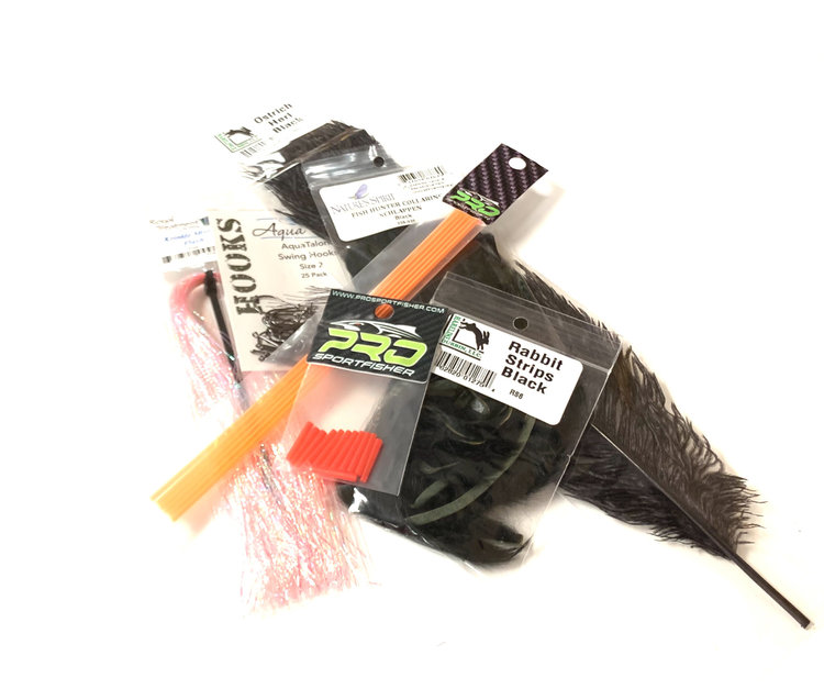 Royal Treatment Conehead Leech Tube  Fly Tying Kit