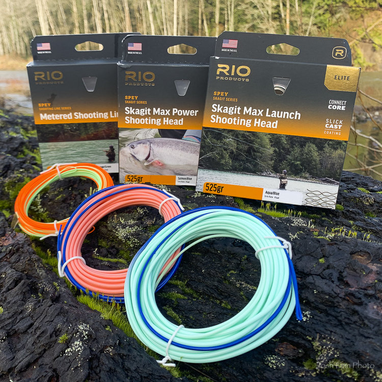 Rio RIO Elite Skagit Max Launch, Aqua/Blue