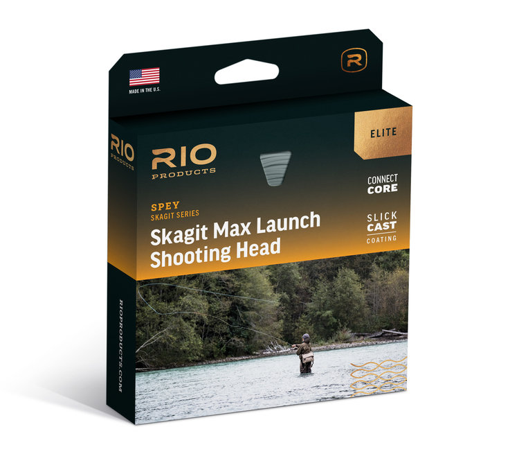 Rio RIO Elite Skagit Max Launch, Aqua/Blue