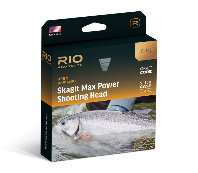Rio RIO Elite Skagit Max Power, Salmon/Blue