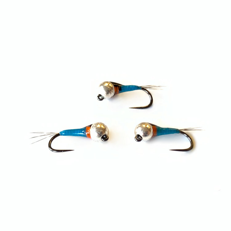 PA Flies PA Blue Perdigon Sz 14 3.8mm