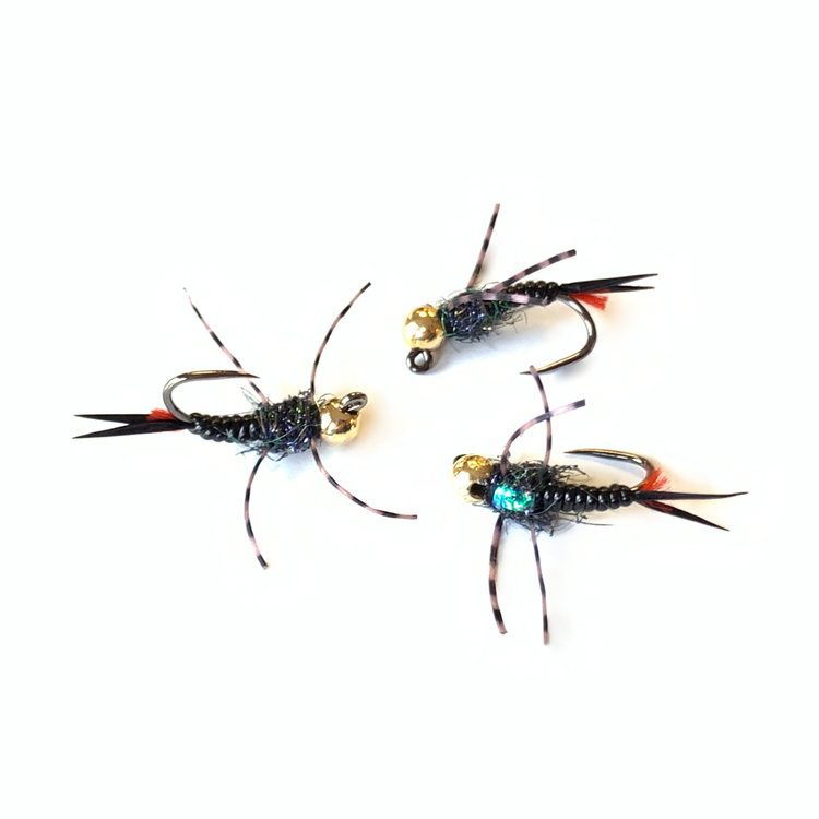 Solitude Rib Roast Black Size 8 4.6mm