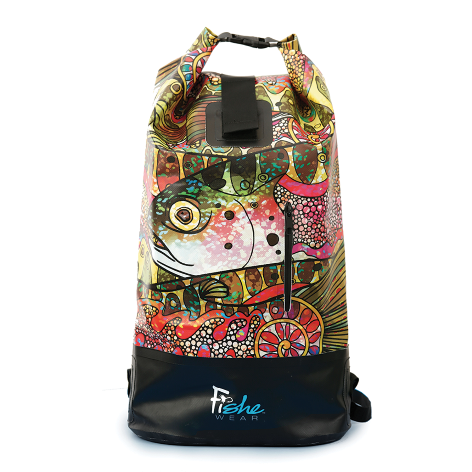 Fishe Wear Fishe Troutrageous Rainbow Dry Bag Backpack