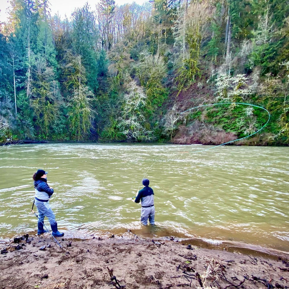 Hosted Trips, Classes, and Events - Spey and Single-hand Casting Classes  with Jennifer La Follette - Royal Treatment Fly Fishing