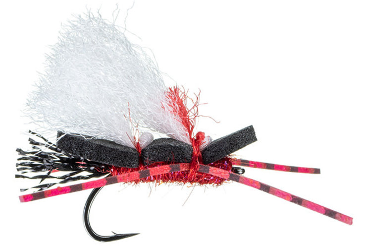 Montana Fly Co Hi-Vis Micro Chubby- Red #14