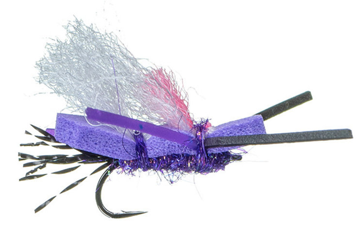 Montana Fly Co Hi-Vis Micro Chubby- Purple #14