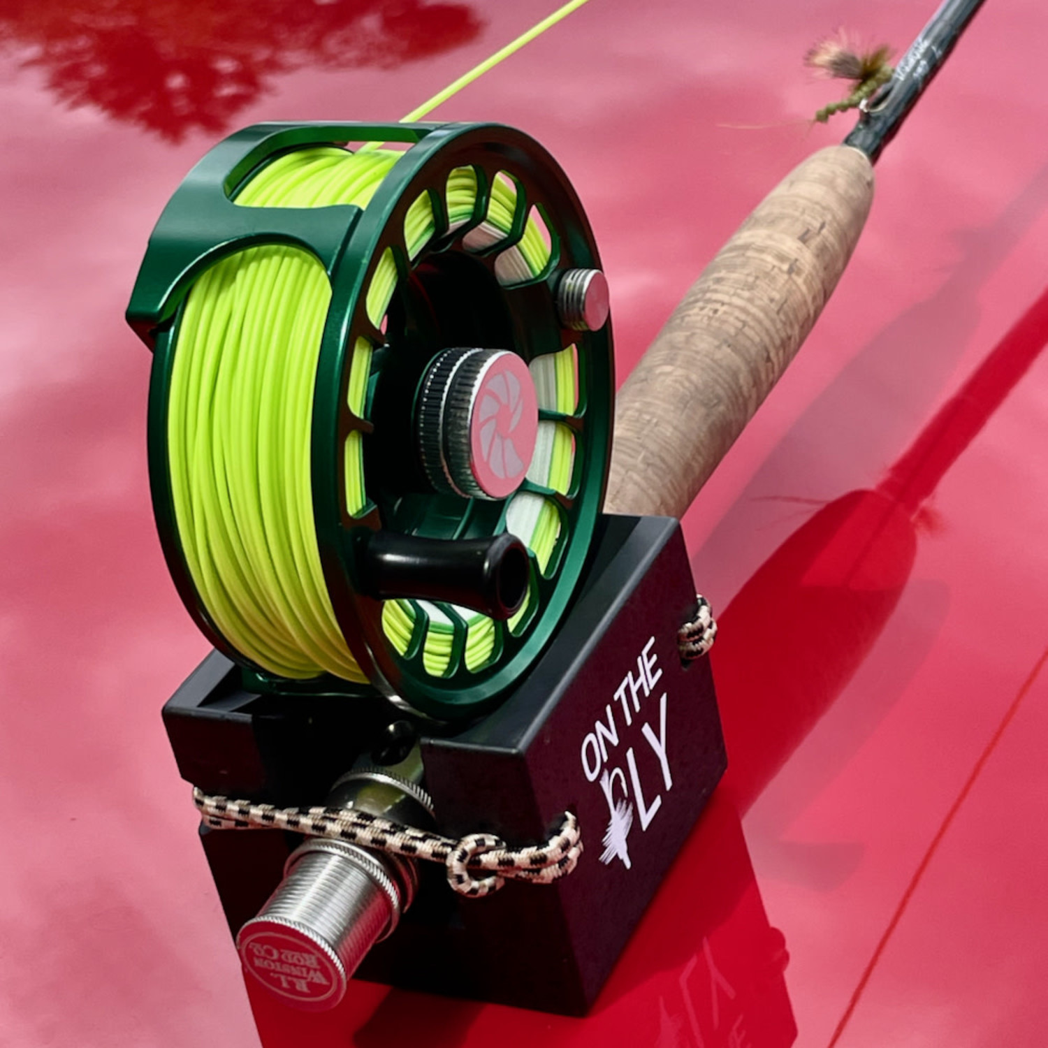 On The Fly - Fly Rod Holder