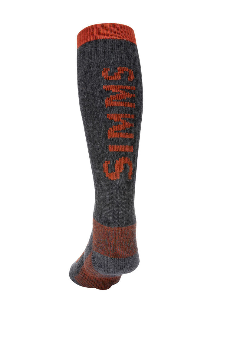 Simms Simms Men's Merino Thermal OTC Sock Carbon