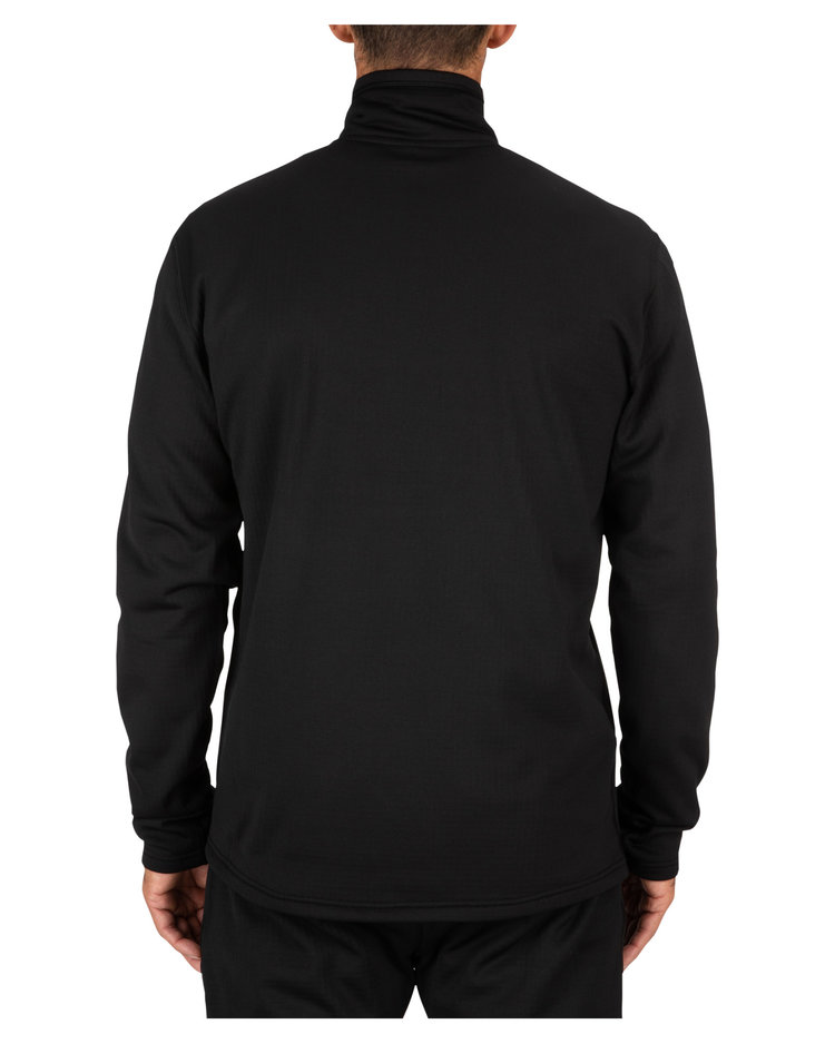 Simms Simms Men's Thermal 1/4 Zip Top Black