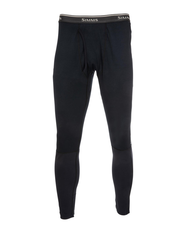 Simms Simms Men's Heavyweight Baselayer Bottom, Black