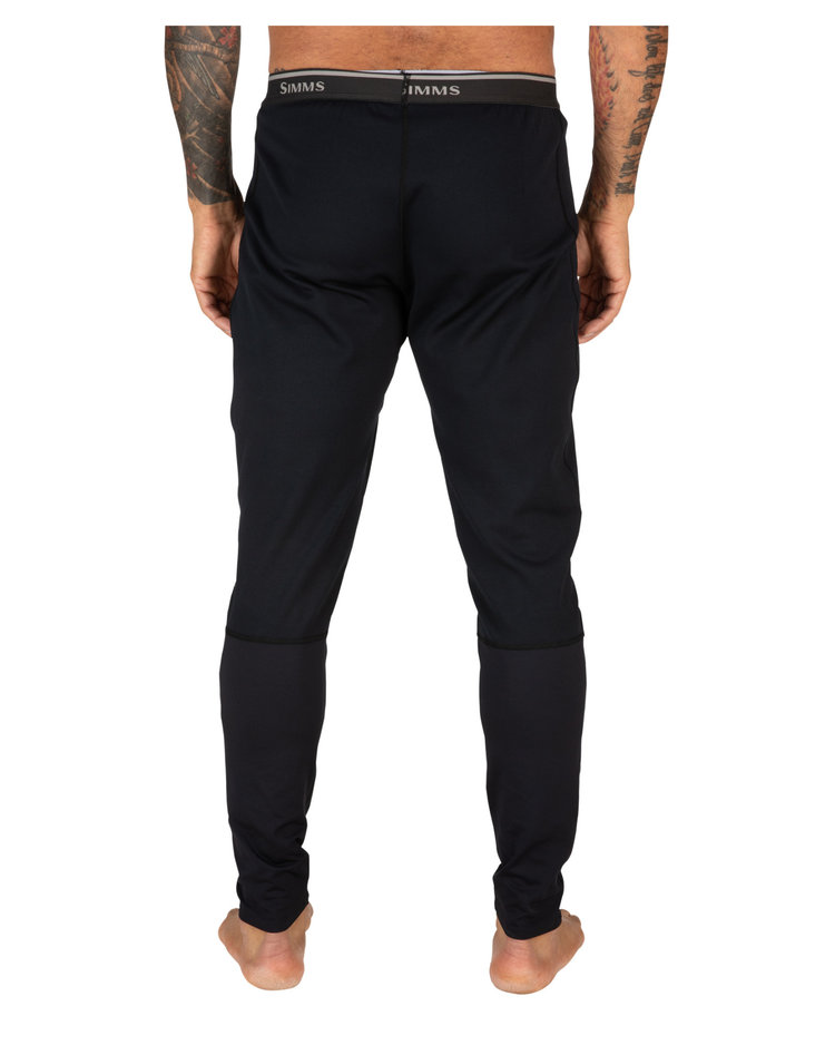 Simms Simms Men's Heavyweight Baselayer Bottom, Black
