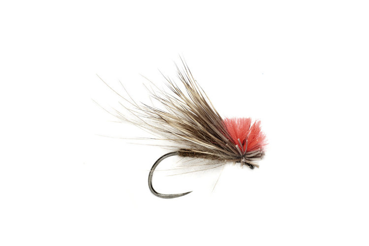 Fulling Mill Hi-Vis Red CDC & Elk Caddis