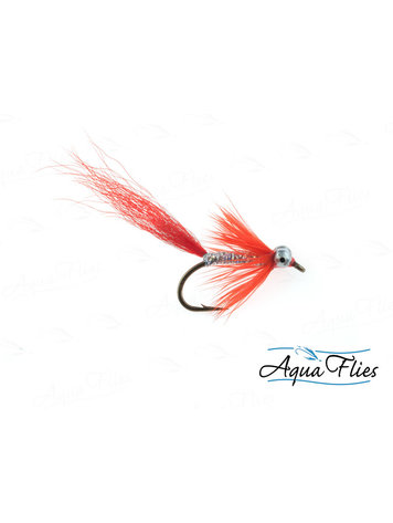 Aqua Flies Comet Orange and Silver