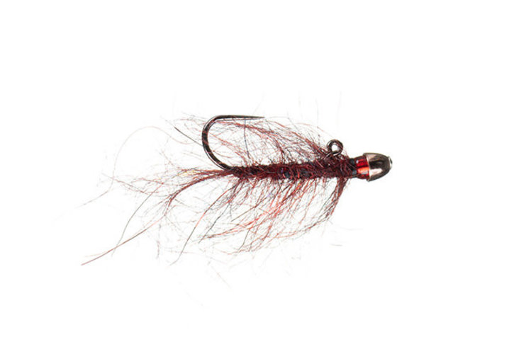 Montana Fly Co Chan’s Balanced Ruby Eyed Leech Sz 10