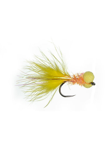 Montana Fly Co Chan's Las Vegas Booby Leech - Hot Orange-08