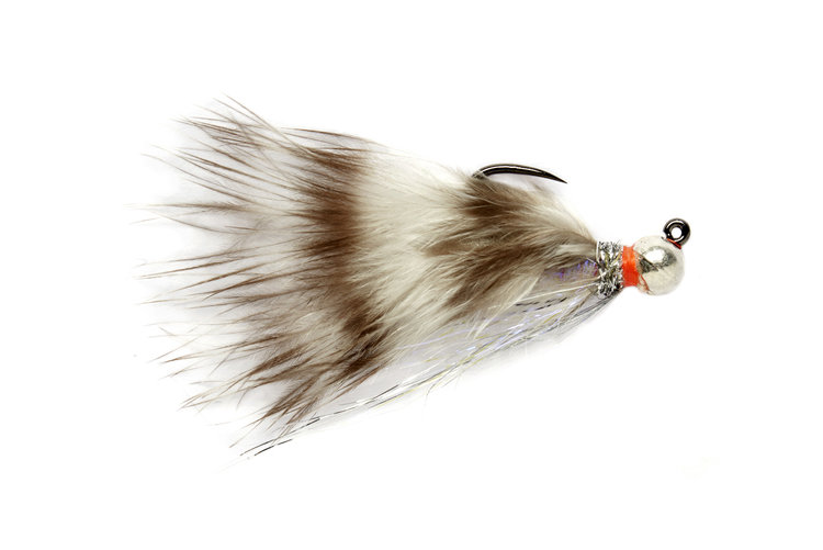 Fulling Mill Croston's Euro Jig Silver Fish Barbless Sz 10 3.8mm