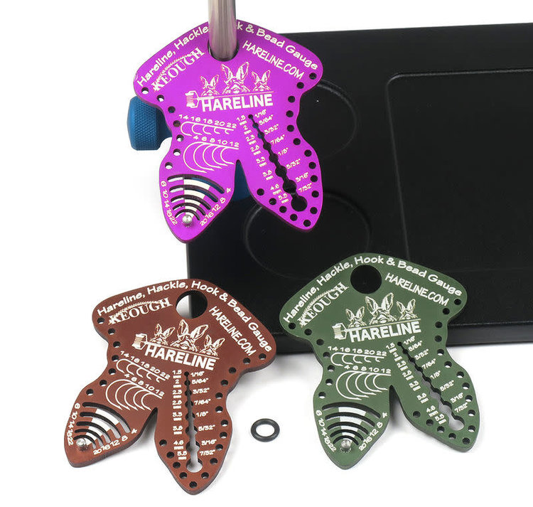 Hareline Hareline Hackle, Hook, & Bead Gauge
