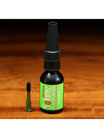 Hareline SOLAREZ Fly Flex Formula 1/2 oz . Bottle