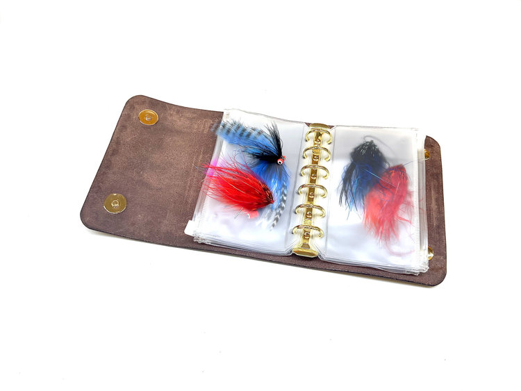 Royal Treatment Frasier Leather Works Fly Wallet, Brown