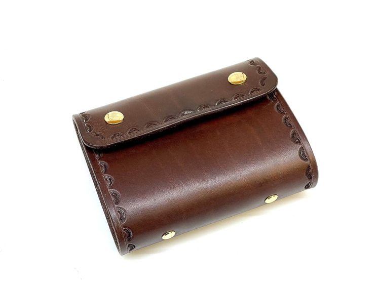 Royal Treatment Frasier Leather Works Fly Wallet, Brown