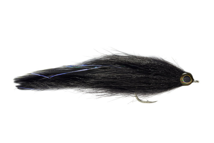 Fulling Mill GT Black Brushy Black, Sz 6/0