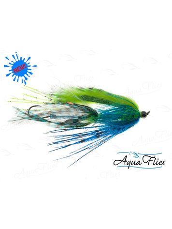 Aqua Flies Hoody's BH Tunsgten Inspector Skagit Sz 1 Chartreuse