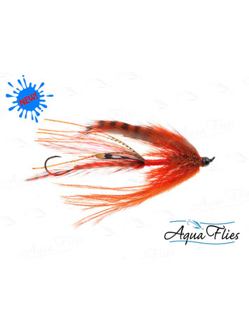 Aqua Flies Hoody's BH Tunsgten Inspector Skagit Sz 1 Orange