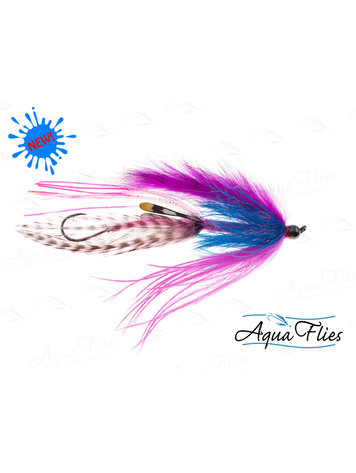 Aqua Flies Hoody's BH Tunsgten Inspector Skagit Sz 1 Pink