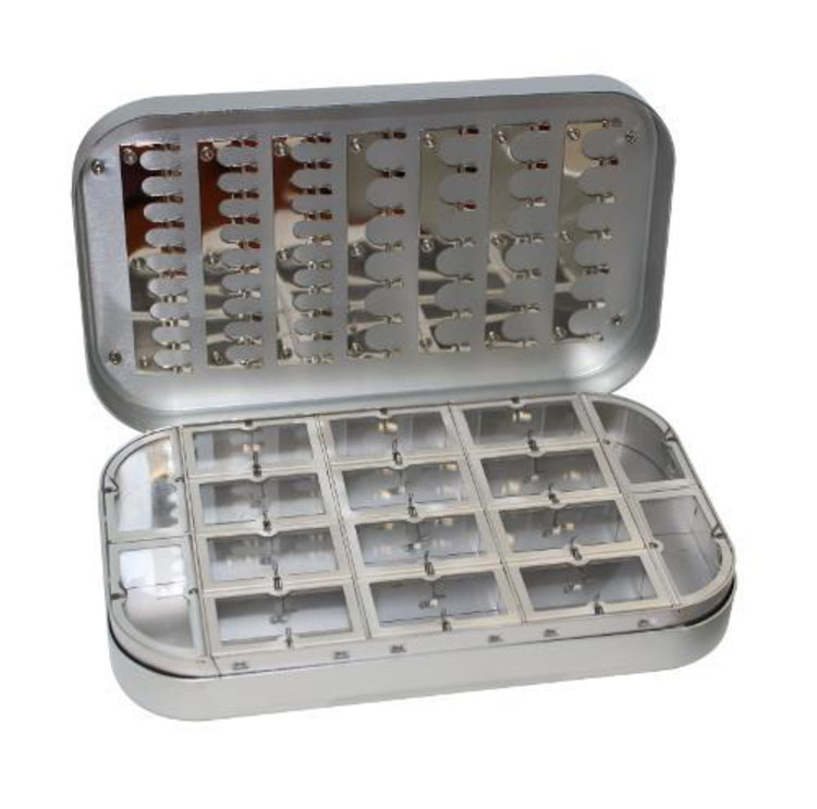 REC Wheatley 1607 16 Compartment and Clip Box, 6"- 7's & 10's