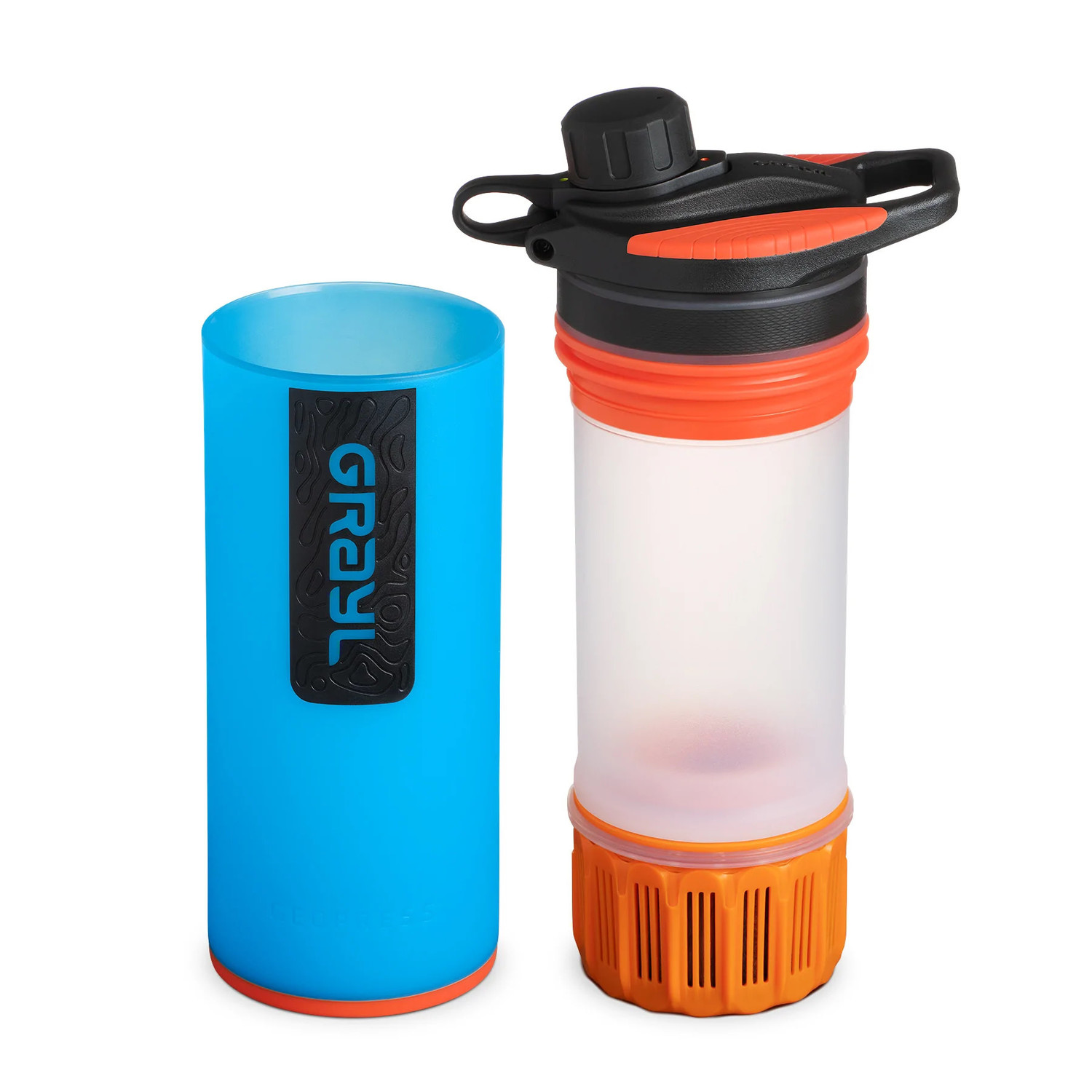 The Grayl Geopress Bottle Bali Blue Royal Treatment Fly Fishing